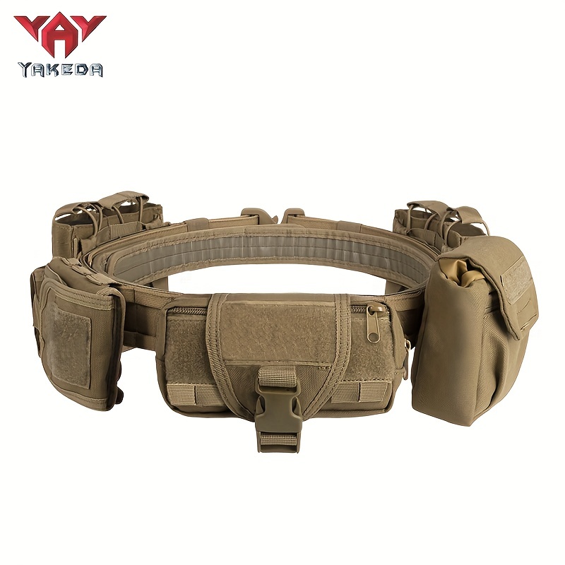 YAKEDA Multifunctional Molle Nylon Adjustable Tactical Belt - NFSTRIKE