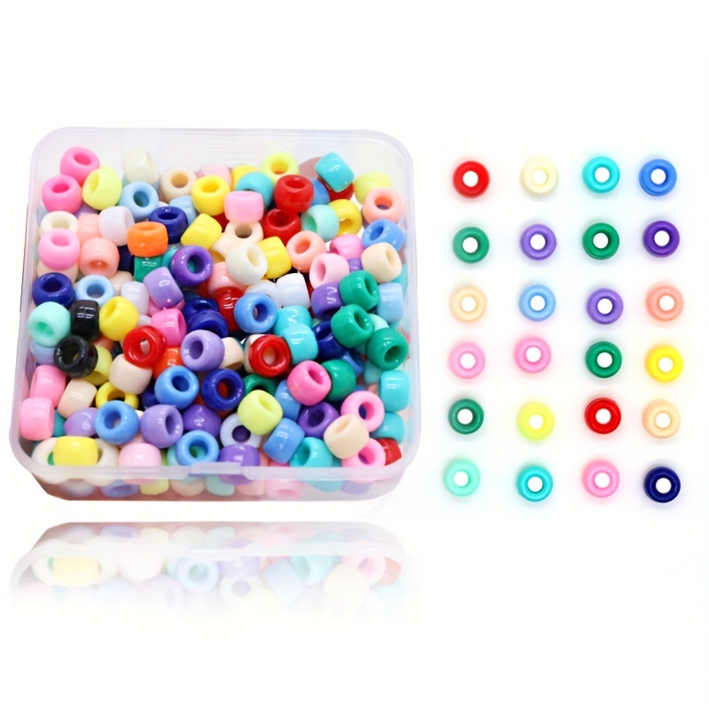 Silicone Beads Kit, Various Colored Large Batch Beads For Diy Bracelets  Keychain Jewelry Making Handicrafts Supplies - Temu