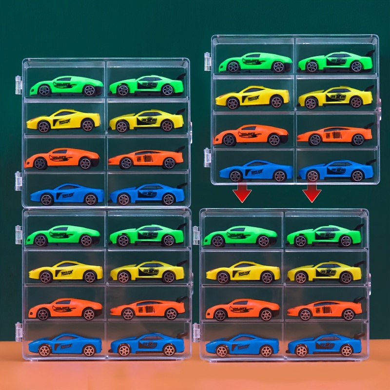 Round Shape Toy Storage Organizer Compatible With Hot Wheels - Temu