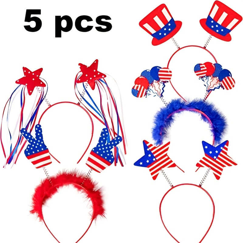 4th of July Decoration Uncle Sam's Hats Felt Ornaments 