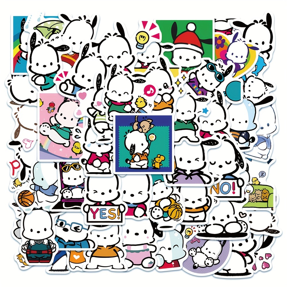 Sanrio Characters Long Deco Stickers
