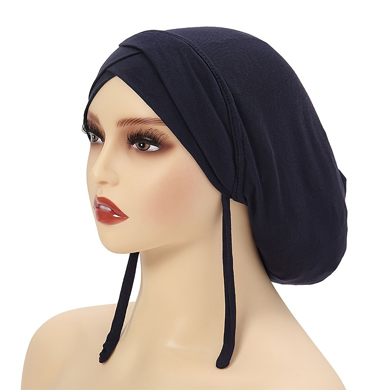 Cappello Turbante Solido Donna Comodo Perdita Capelli - Temu Italy