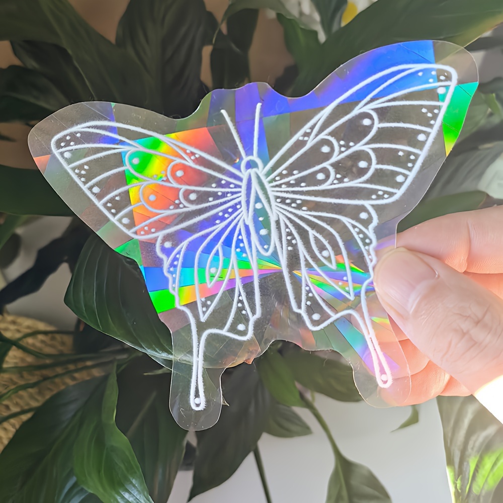 Butterfly Colorful Suncatcher Sunshine Catcher Rainbow Prism - Temu