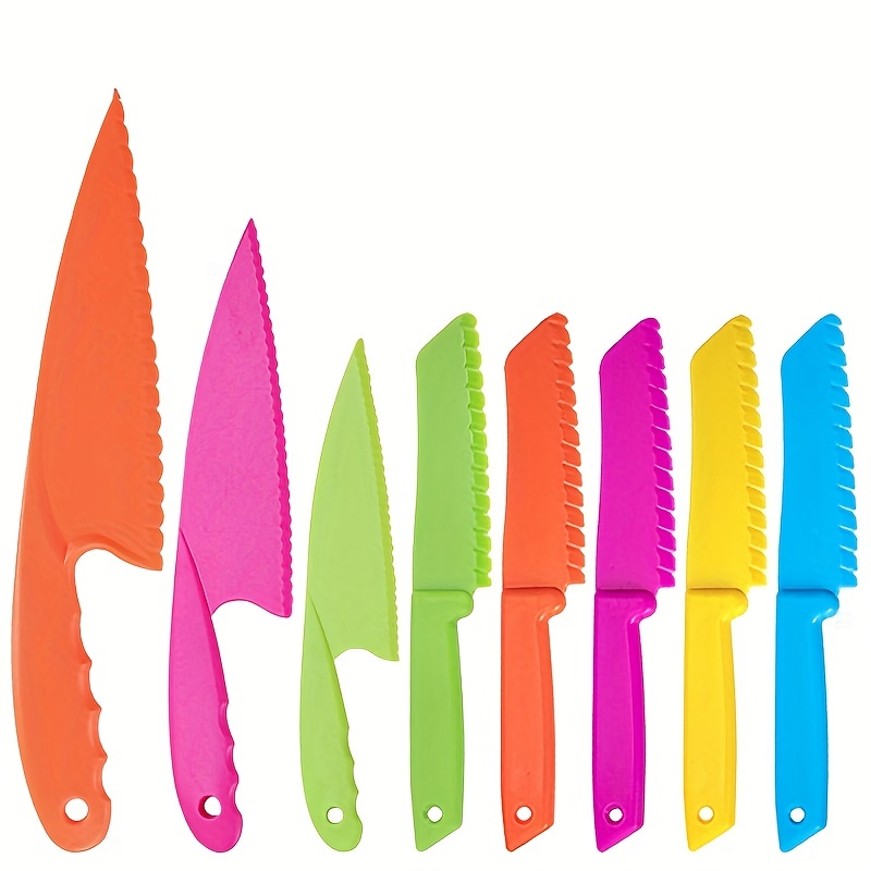 Kids' Kitchen Knife Set: Perfectly Safe Serrated Edges For - Temu