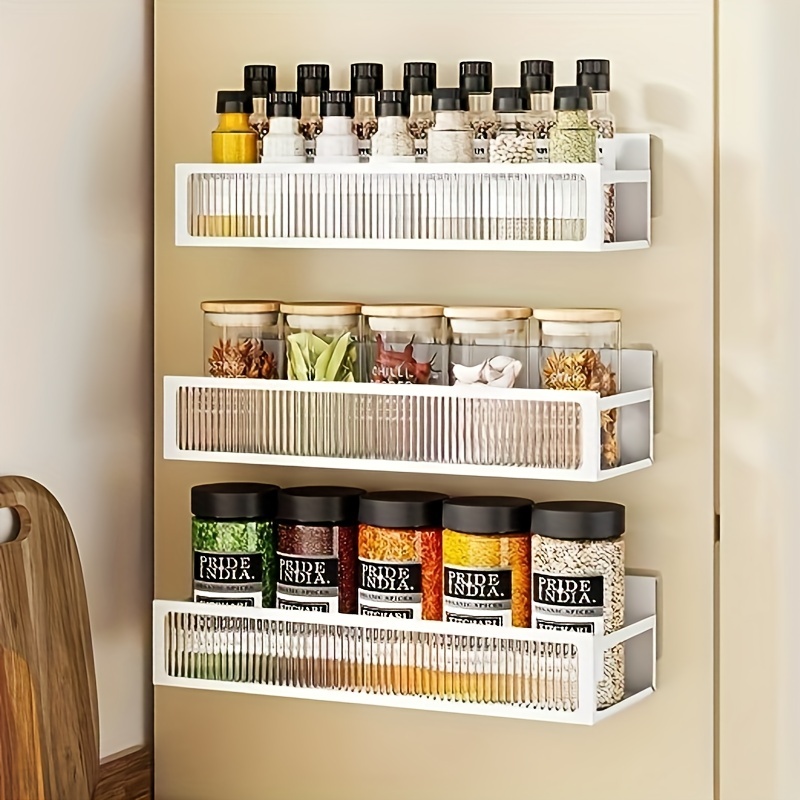 Wall Spice Racks, Kitchen Seasoning Organizer Display, Set of 3 – MyGift