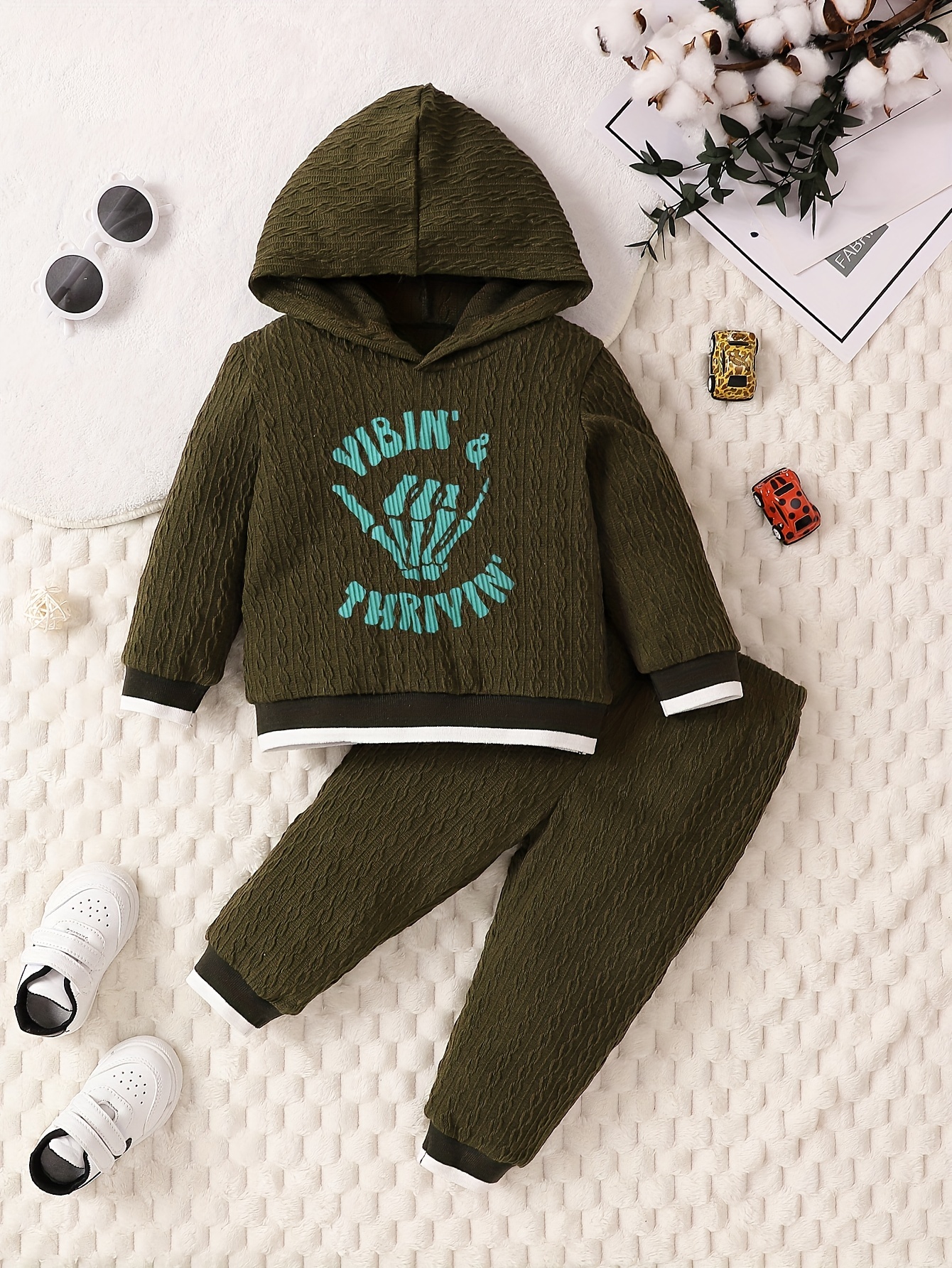 2pc Set Hoodie and Pants for Kids, Sweatshirt and Jogger for Kids