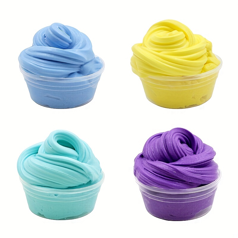 Slime Fluffy Supplies Toys Soft Clay Light Plasticine Putty - Temu