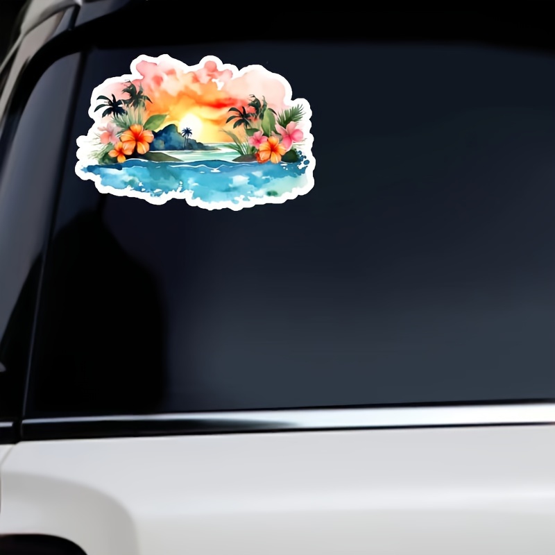 Cruise Ship Vacation - 3 Vinyl Sticker - for Car Laptop Water Bottle Phone  - Waterproof Decal