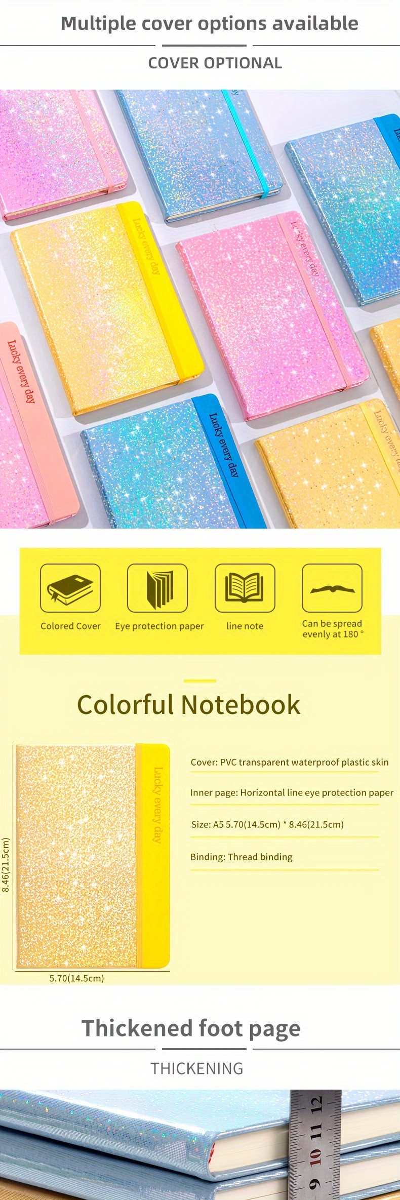 240 Pages Hardcover Notebook Lined Notebook Soft Cover - Temu