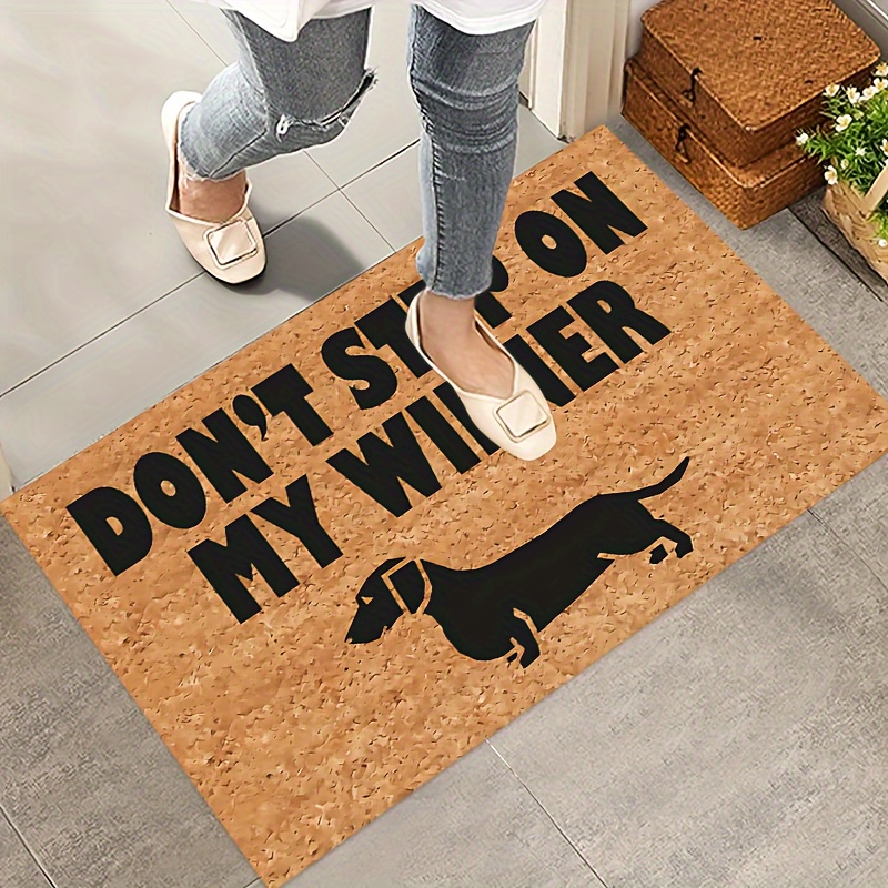 Dachshund Wiener Dog Bath Mat Dog Door Mat Floor Mats 