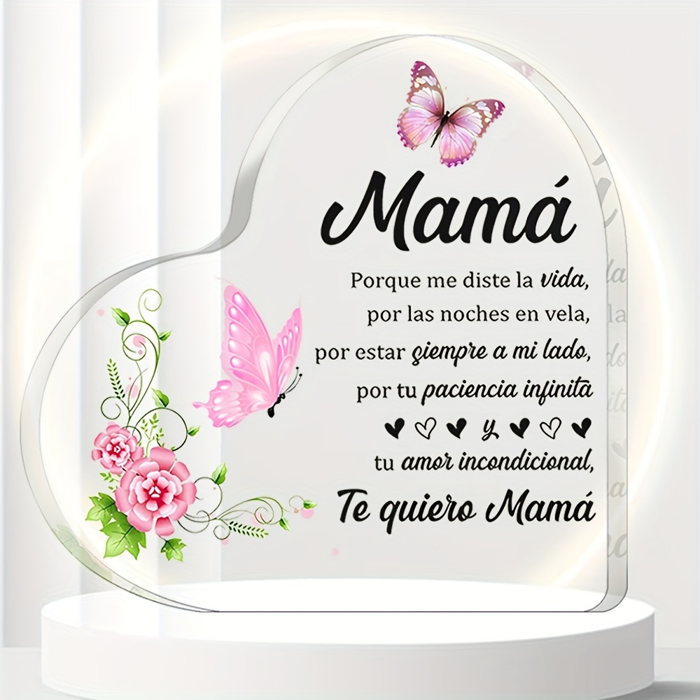 Birthday Gifts for Mom - Engraved Acrylic Block Puzzle Mom Present 4.1 x  3.5 inch - Cool Mom Present…See more Birthday Gifts for Mom - Engraved