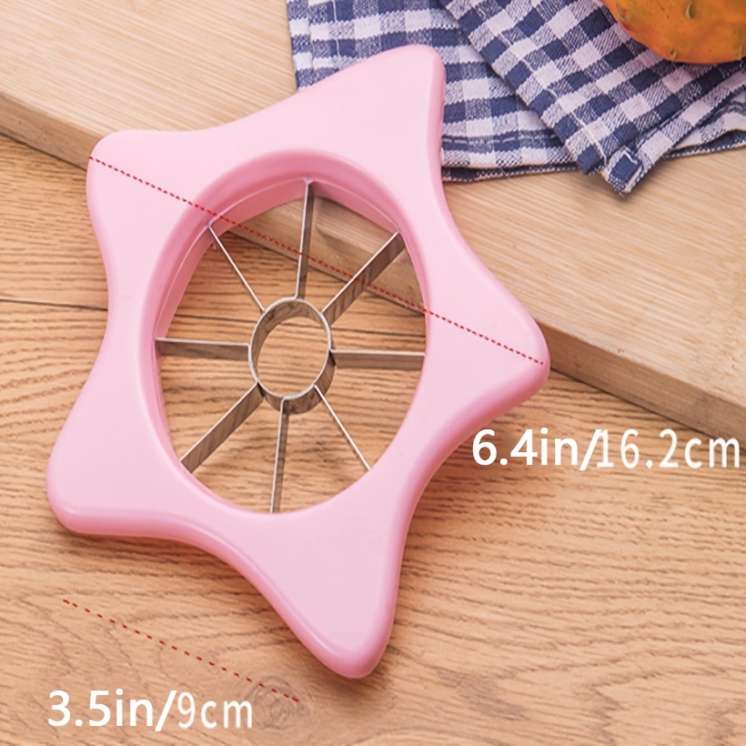 1pc Random Color Apple Cutter Apple Slicer Fruit Cutter Plastic Cutting  Tool