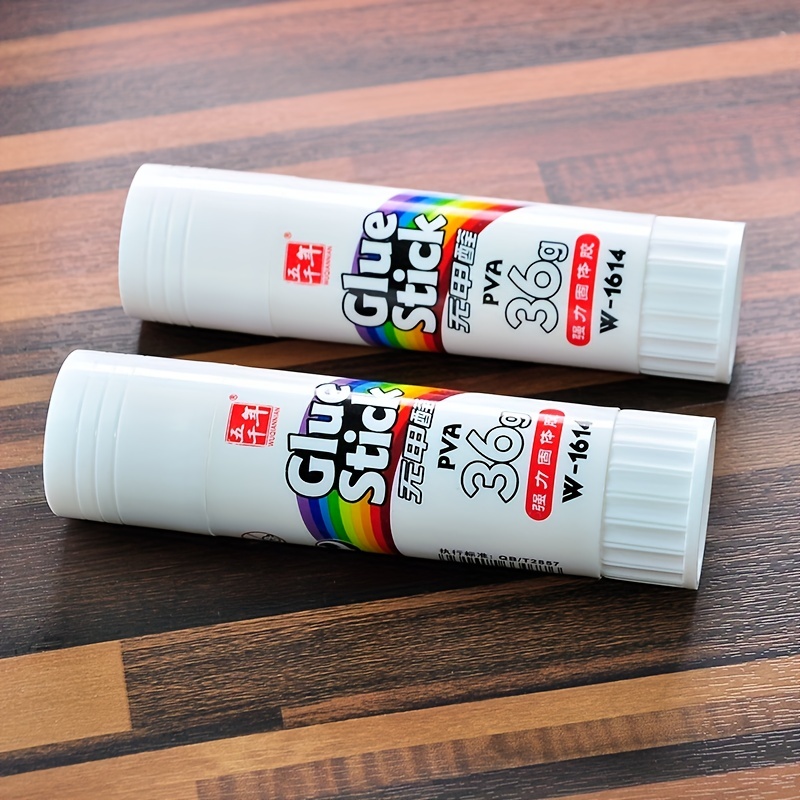 2pcs Solid Glue Sticks High Viscosity White Solid Adhesive For Office And  Student Use