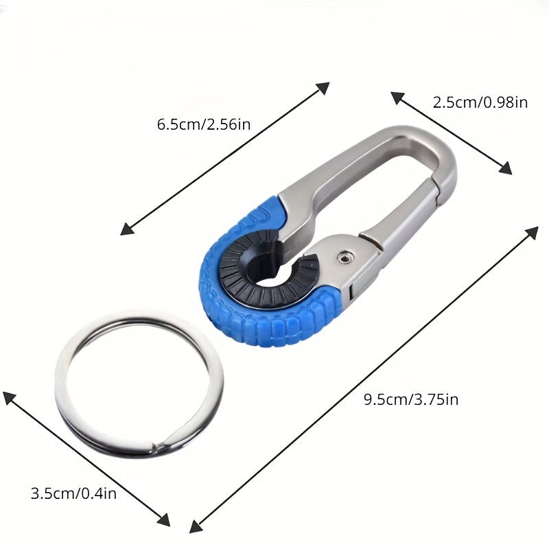 Men Keychain Hook Stainless Steel Buckle Bottle Opener - Temu
