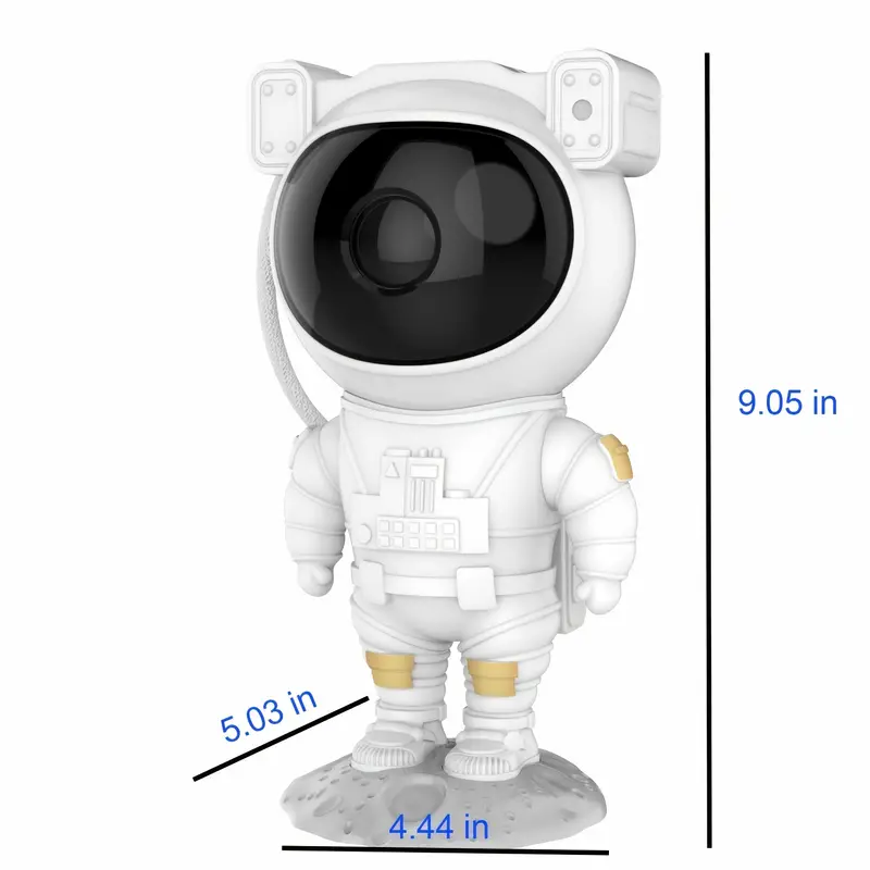 1 set star projector galaxy night light kids room decor aesthetic adjustable head angle astronaut nebula galaxy projector gift for kids adults home party ceiling decor christmas details 0