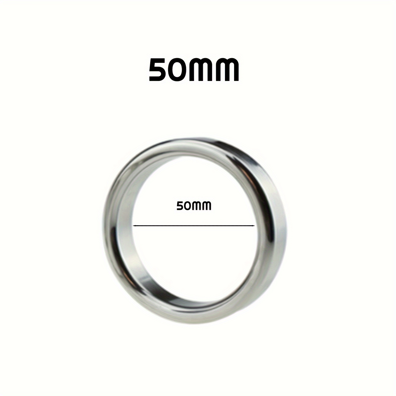 Metal Cock Ring Penis Erection Stainless Steel Penis Ring - Temu