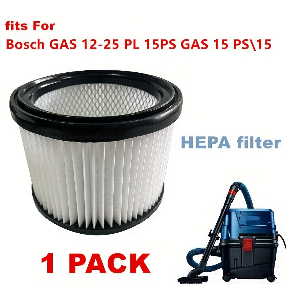 1 Pack Cartucho Filtro Hepa Aspiradora Compatible Bosch Gas - Temu Chile