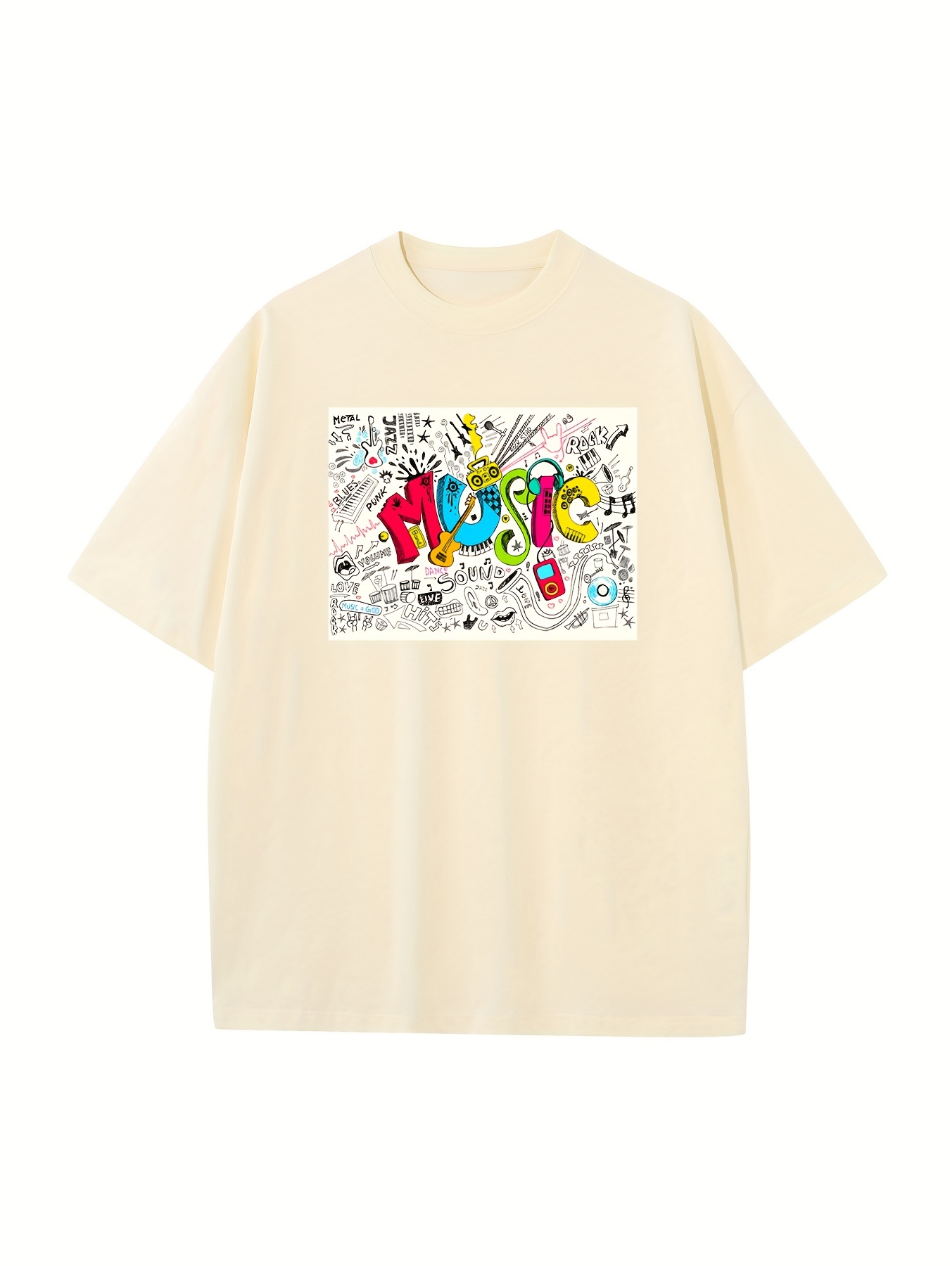 Supreme Jersey Collage Short-Sleeve Top 'White