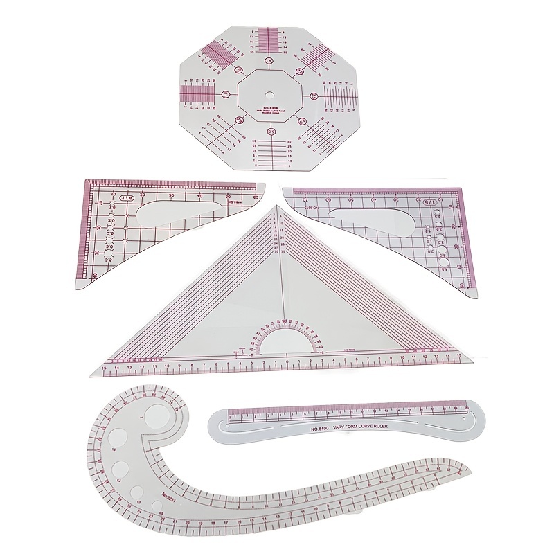 french curve ruler template
