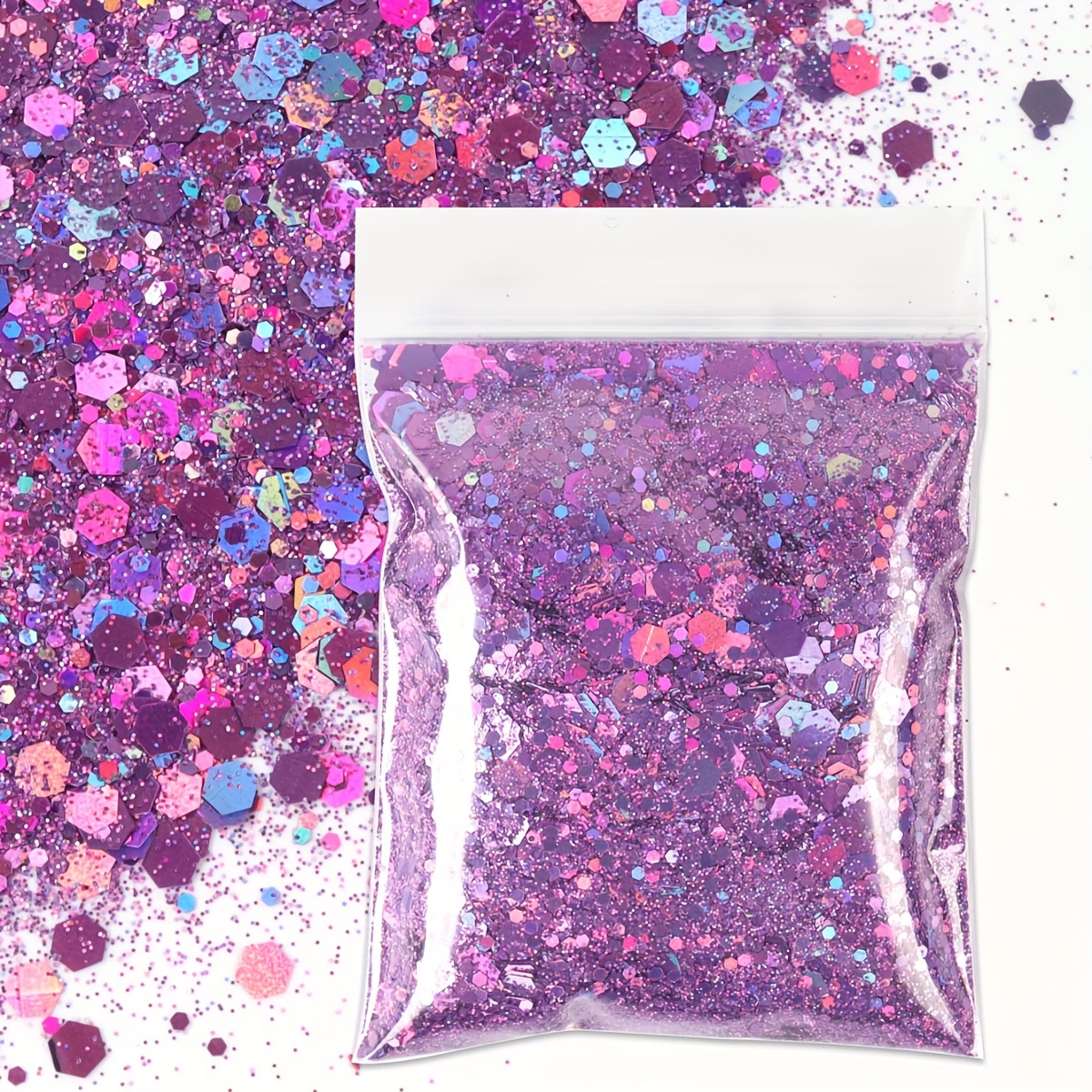 Large Fragment Resin Filling Irregular Glitter Sequins - Temu