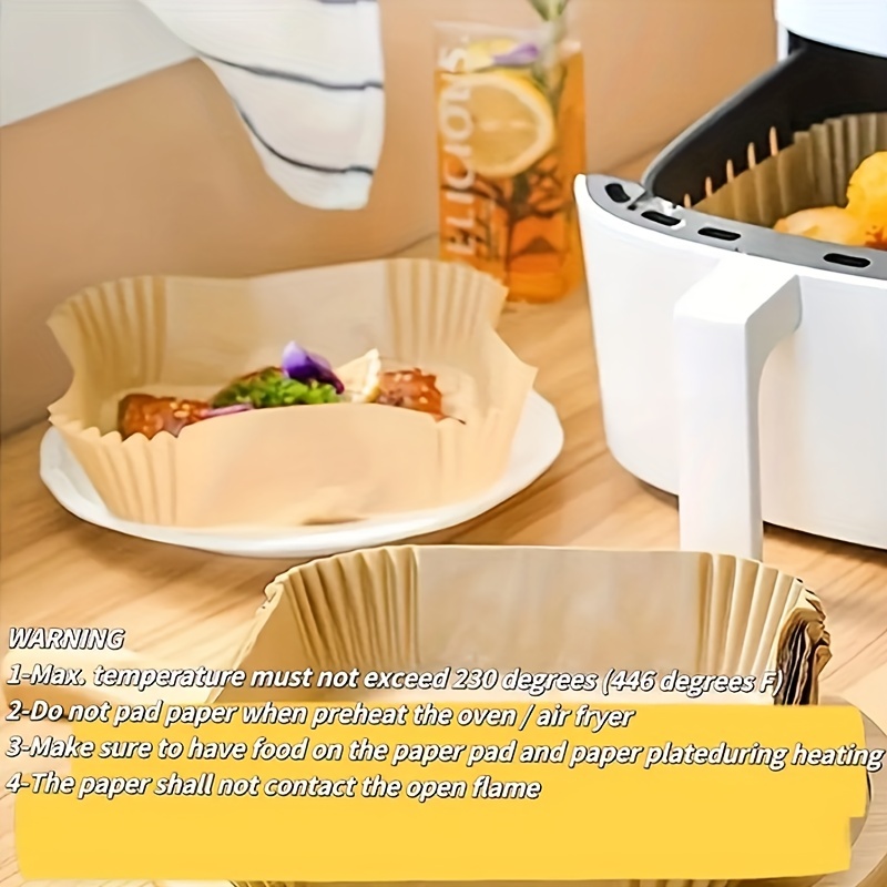 Air Fryer Parchment Paper Liners - 2 sizes