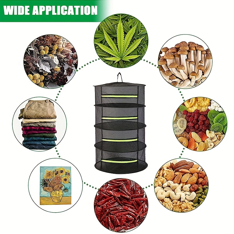 Herb Drying Rack Foldable Plant Drying Net Multi Layer Herb - Temu