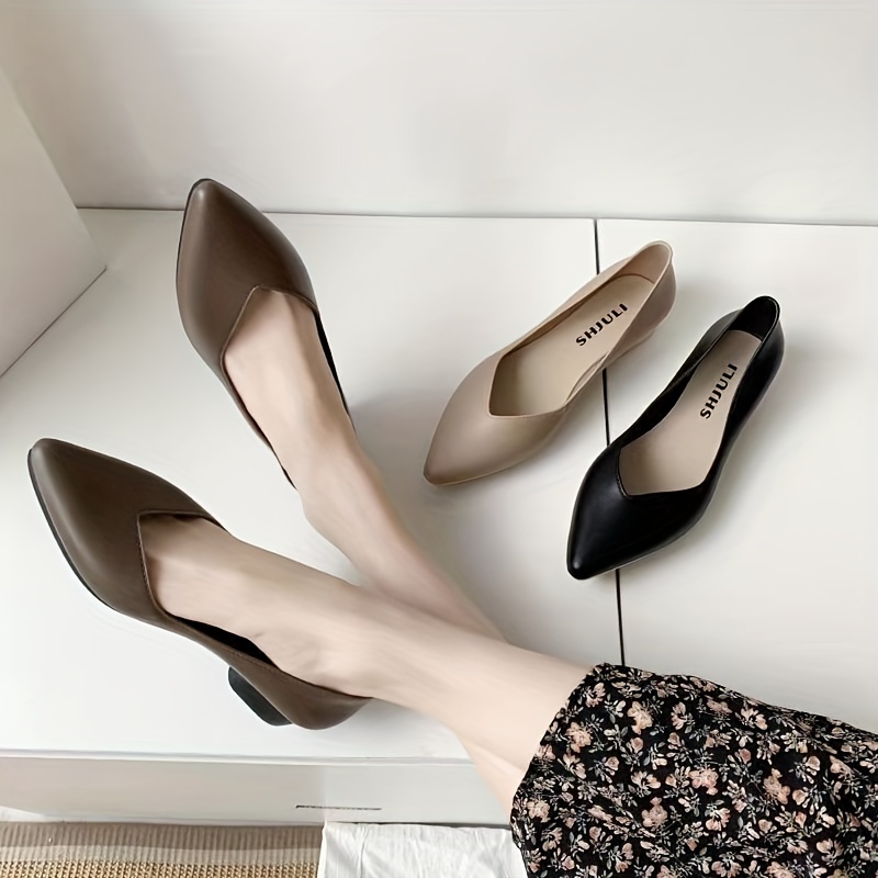 Zapatillas Impermeables Color Sólido Mujer Zapatos Casuales - Temu