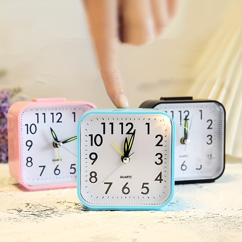 Reloj Despertador inteligente electrónico, dispositivo de proyección,  sencillo y silencioso, Digital, creativo, moderno, para el hogar