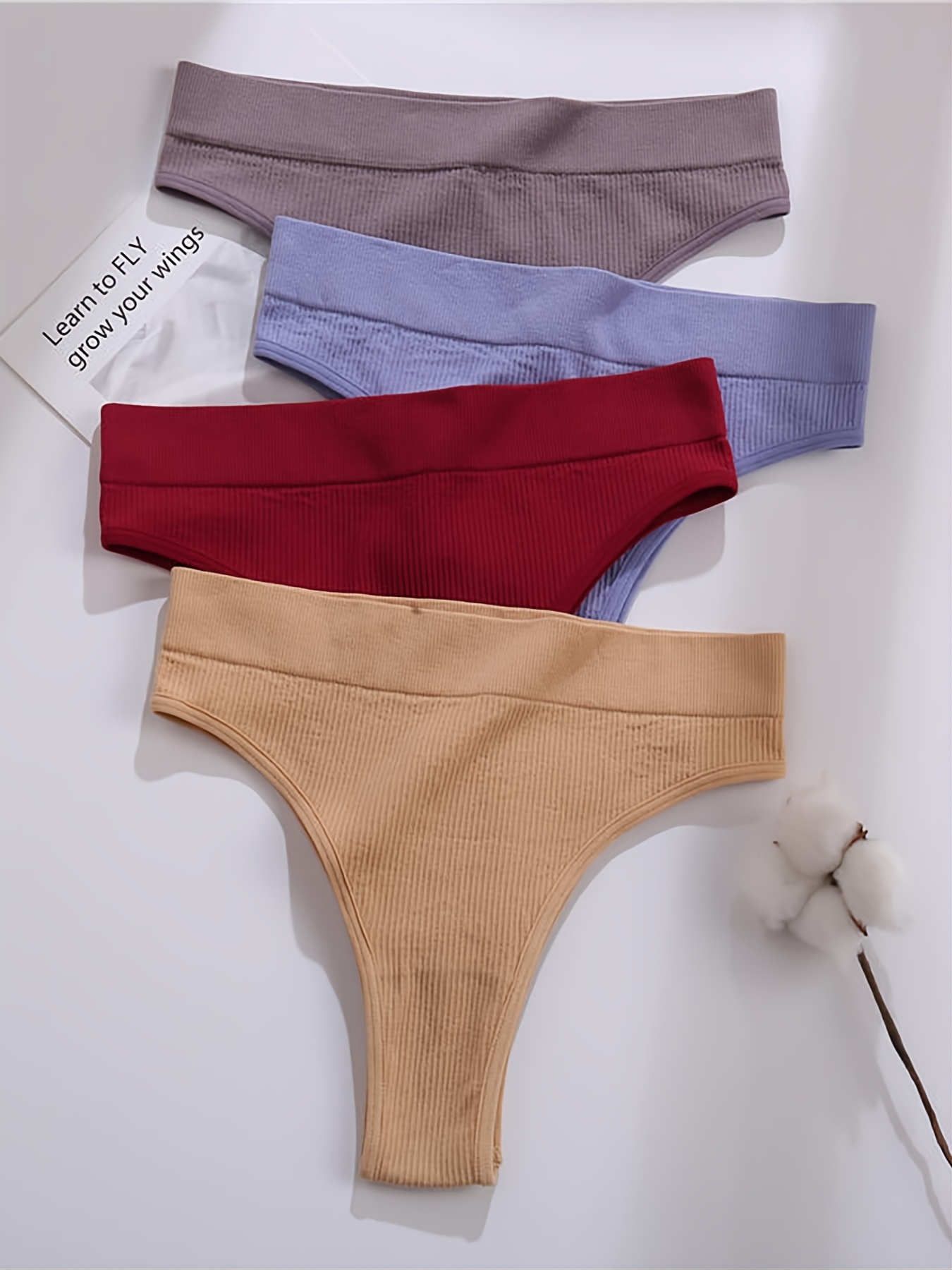 Cotton Panties Without Elastic - Temu