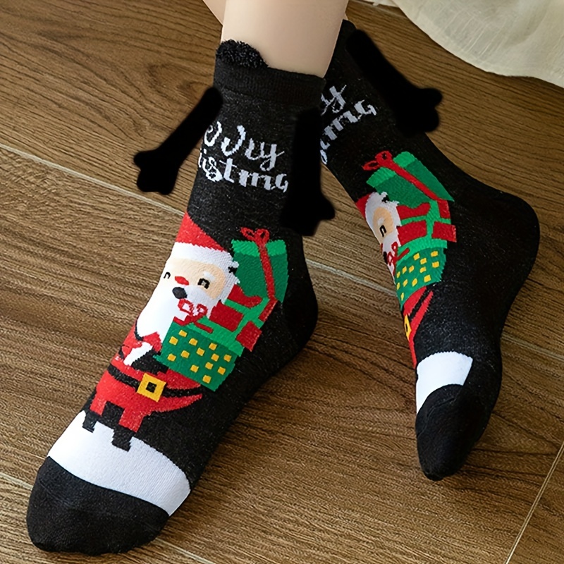 Calcetines Magneticos Iman Pareja, Calcetines Magneticos Navideños