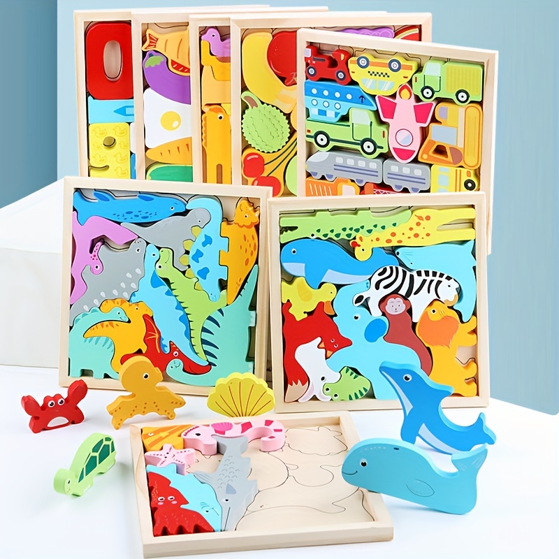 5 pièces planche à saisir la main pour enfants Puzzle 3D - Temu Belgium