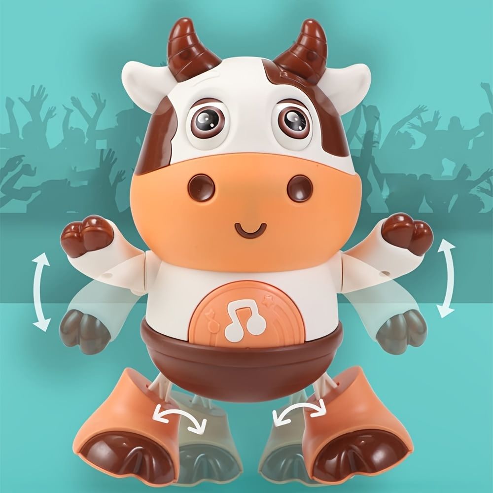 Baby Cow Musical Toys Toddlers Dancing Walking Cow Toys With Music And  Lights Interactive Learning Development Toy For Kids Boys Girls | Don't  Miss These Great Deals | Temu