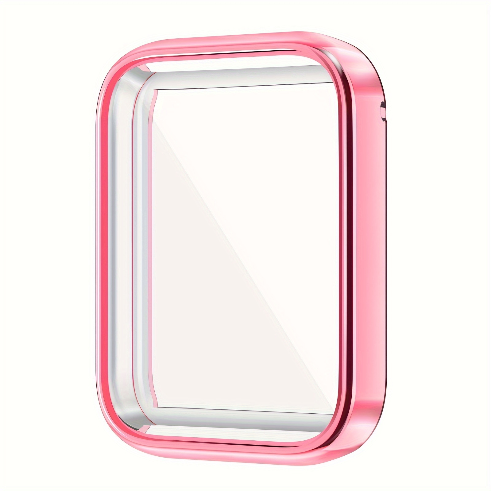 Soft Tpu Plating Case Xiaomi Band 8 Active Screen Protector - Temu