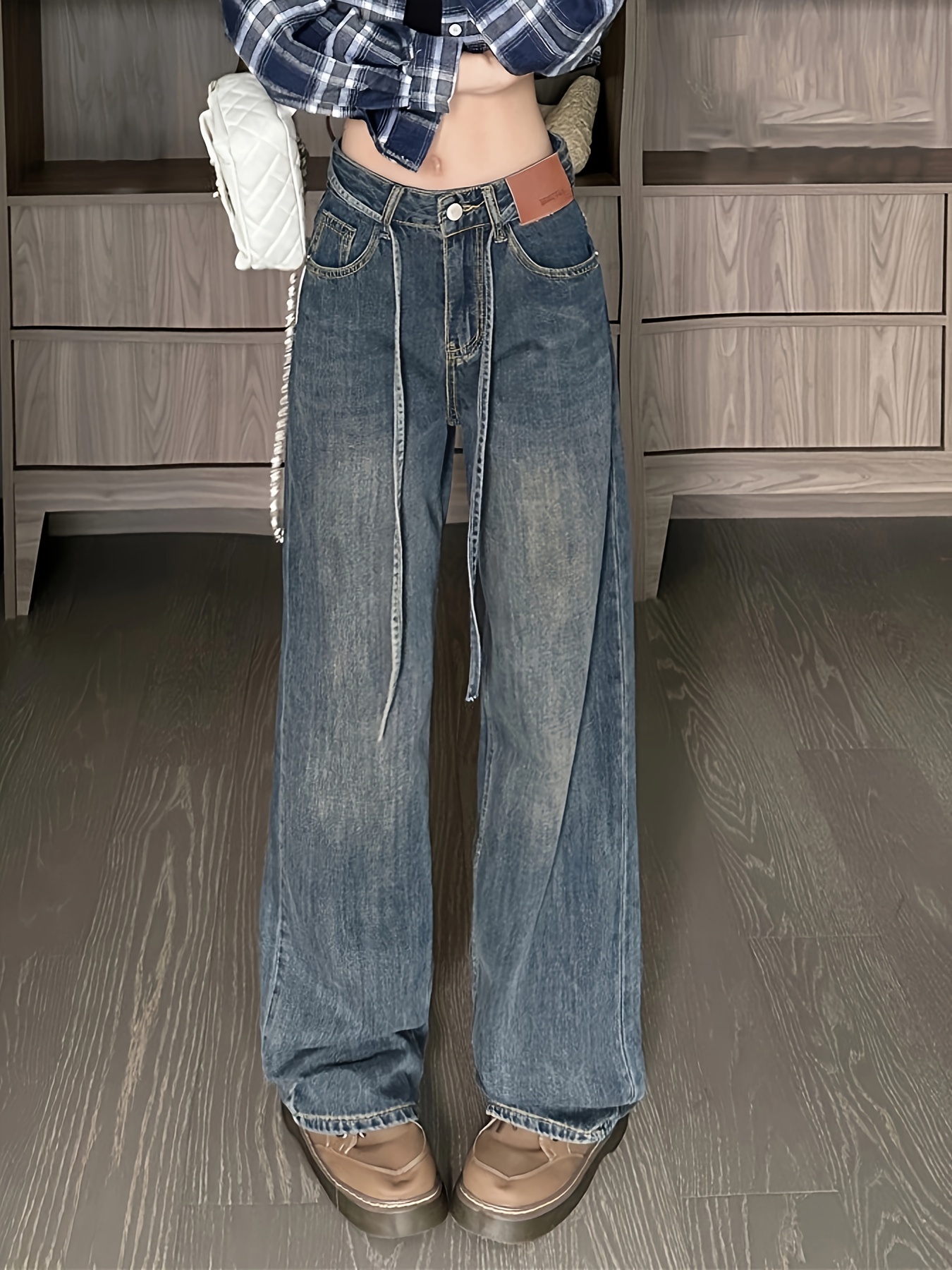 Jeans Kingdom - Boot-Cut Jeans, YesStyle