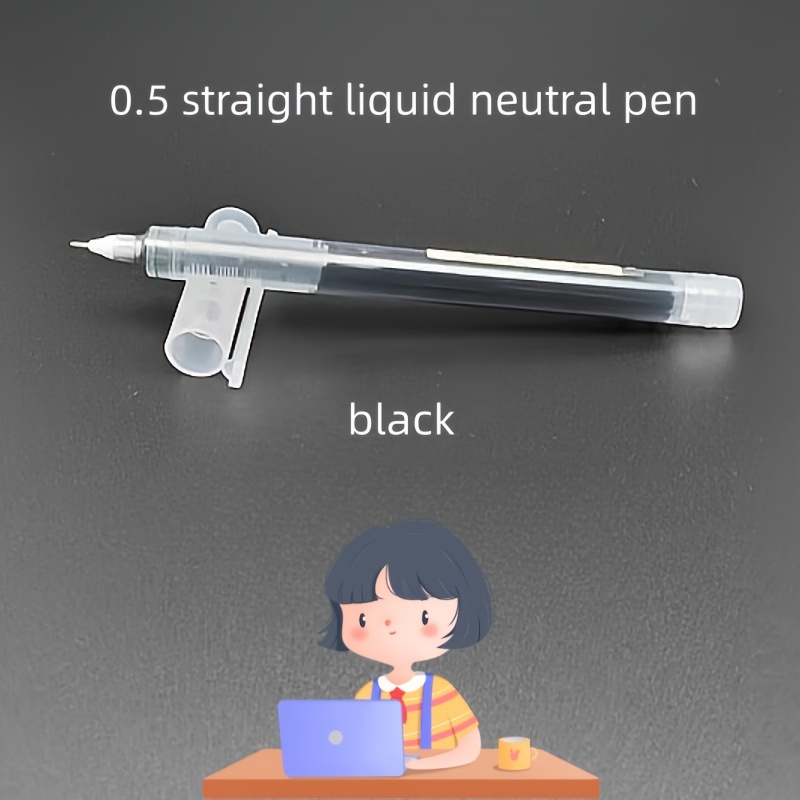 Stationery, Student Office Supplies, Daily Office Supplies, Writing And Correction  Supplies, Pens And Refills, Water-based Ink, Ballpoint Pens, And Neutral  Pens - Temu