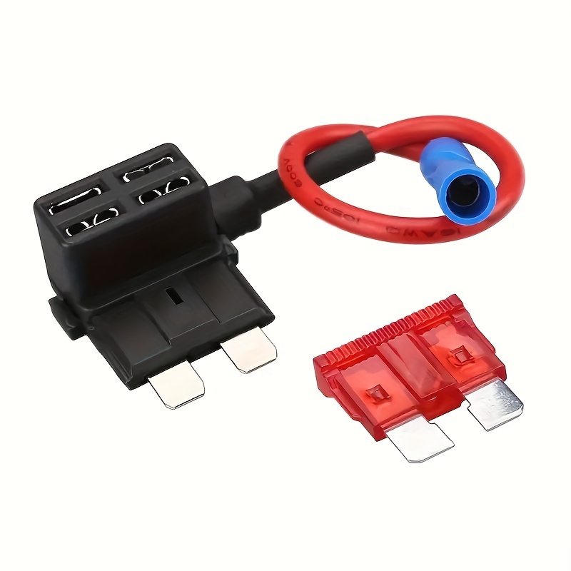 12v Fuse Holder Add a circuit Tap Adapter Standard Atm Apm Temu