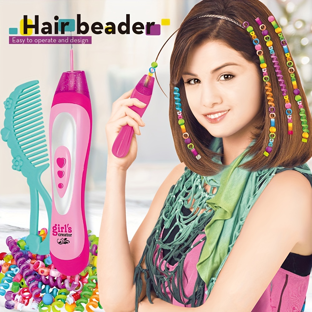 Electric Hair Twister Tool Novelty Gift for Girl Automatic Hair