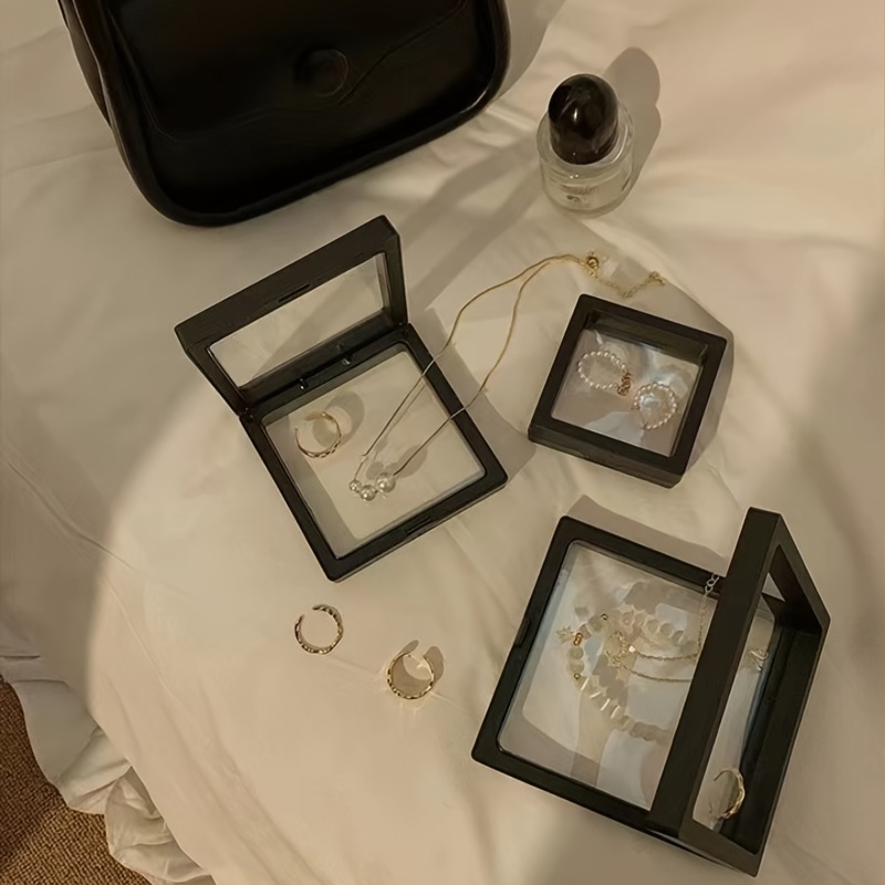 Set of 5pcs Jewelry Boxes for Portable Storage