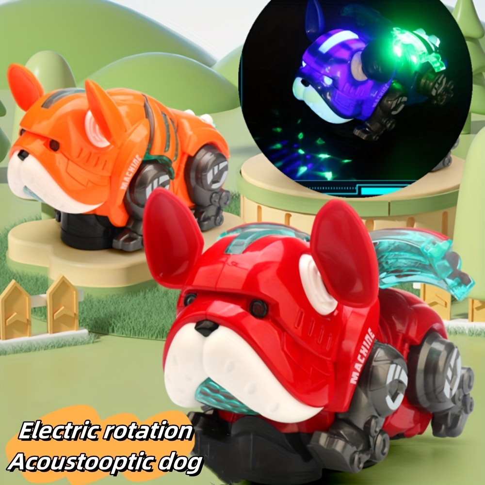 Intelligent Remote Control Machine Dog Early Education Children's Toys  Parent-child Interactive Programmable Inverted Demo Simulation Dog - Temu