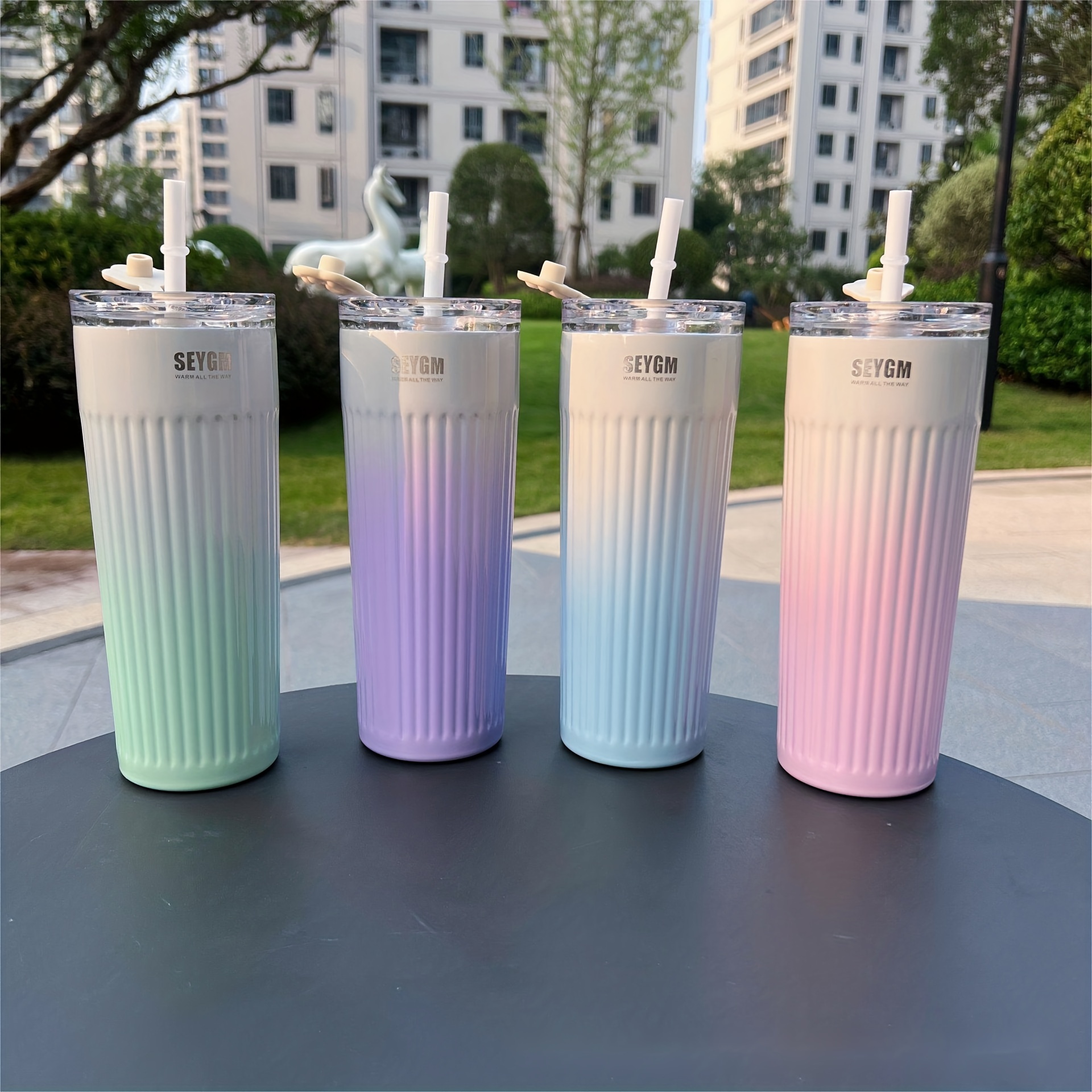 Simple Modern Tumbler With Straw Lid, Insulated Cup Reusable Stainless  Steel Water Bottle Travel Mug, Convenient Sippy Cup Gifts For Women Men Him  Her - Temu Israel