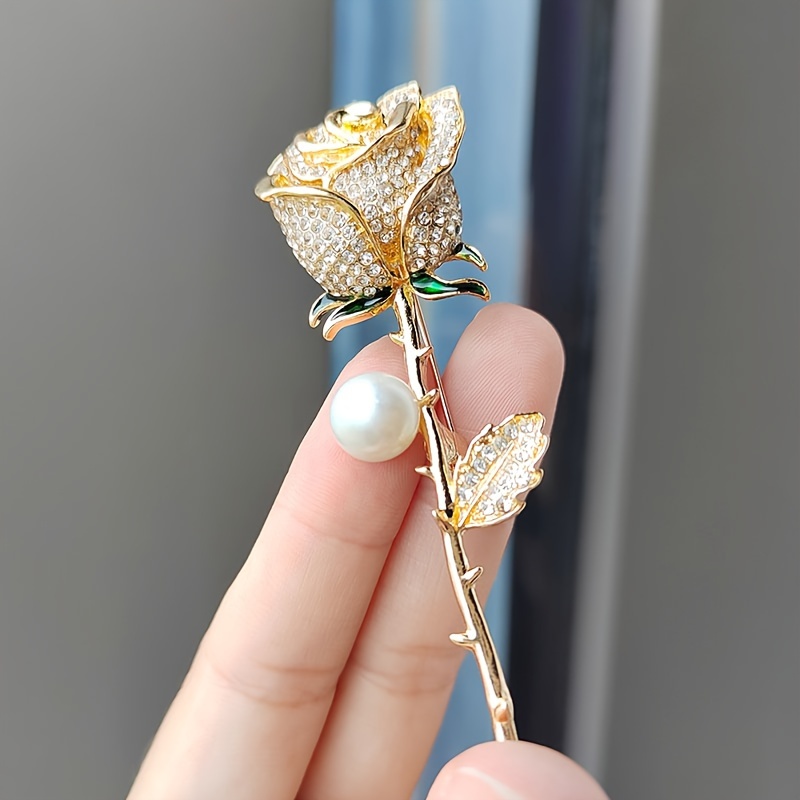 Crystal Pineapple Brooch - Indian Rose Sidcup Clothing Boutique