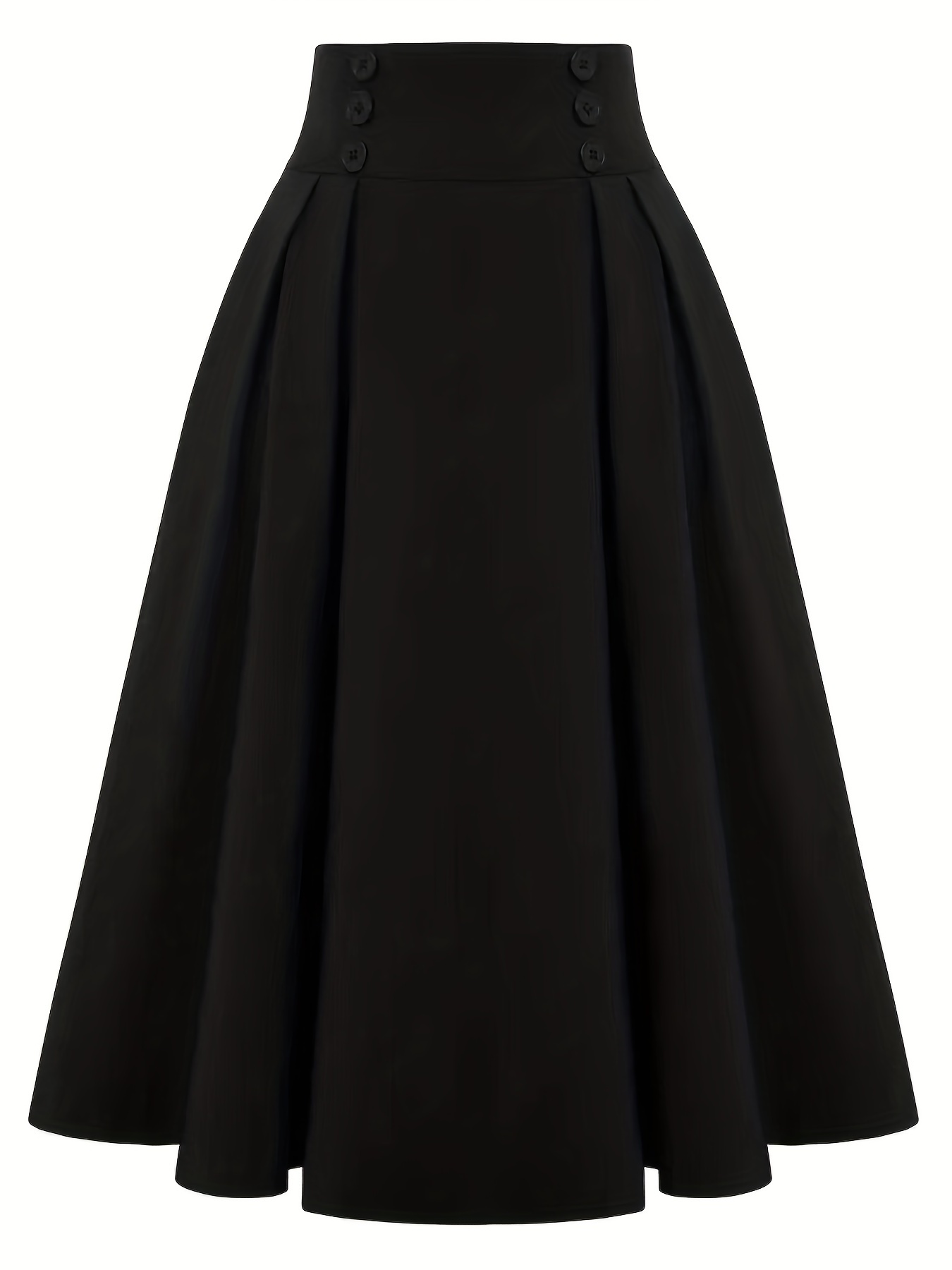 Falda Negra Corta - Temu