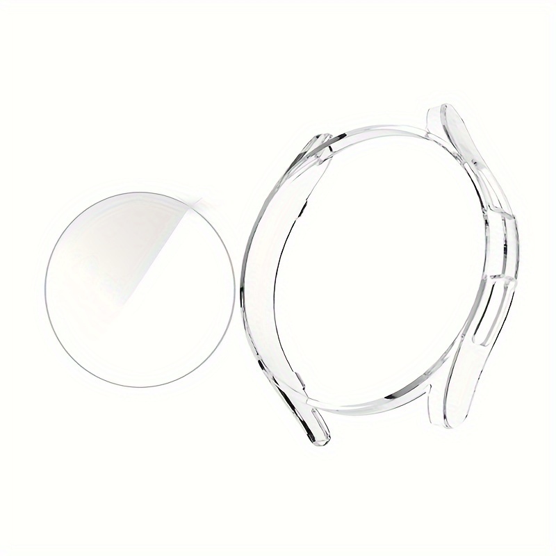 Samsung Galaxy Watch 6 Case + Glass Screen Protector PC All Around Bumper  For Classic 40mm & 44mm Models Includes Box From Growth8, $0.71