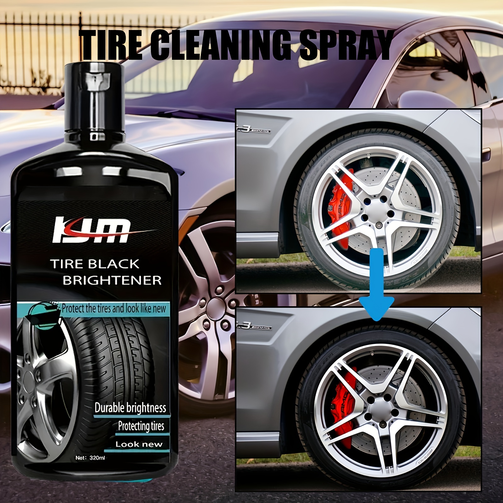 300ml Car Wheel Cleaner Spray Rims Rust Remover Spray Agent Effective For  Polish Liquid Car Wheel Restoration Auto Wheel Cleaner - AliExpress