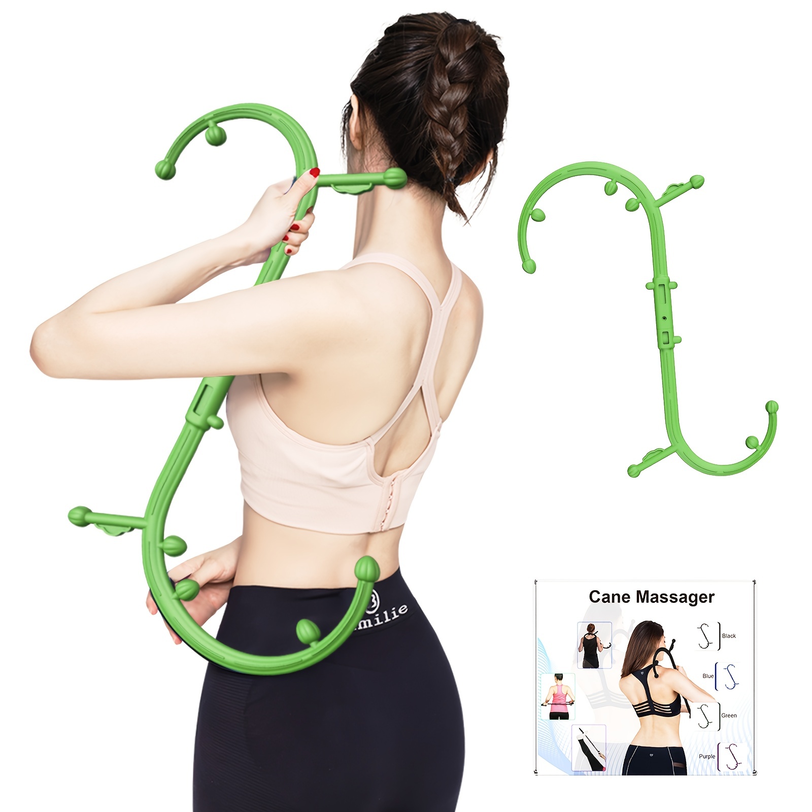 Self Massage Tool Trigger Point Care For Back And Neck Lower - Temu