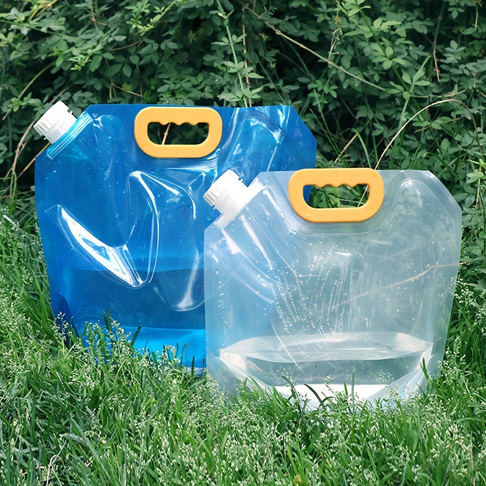 2l, Tragbarer Großer Wassersack, Auslaufsicherer Wasserbehälter Für Outdoor- camping, Wandern Und Radfahren, Sparen Sie Geld Bei Temu