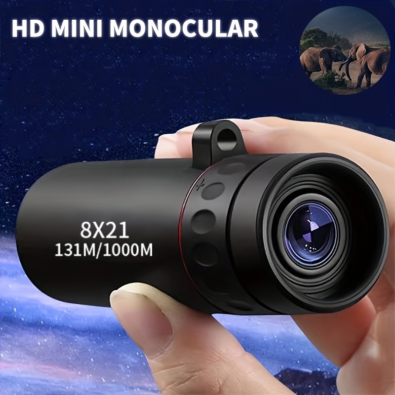 10 300X Zoom HD Binoculares Fuertes Portátiles Telescopio - Temu