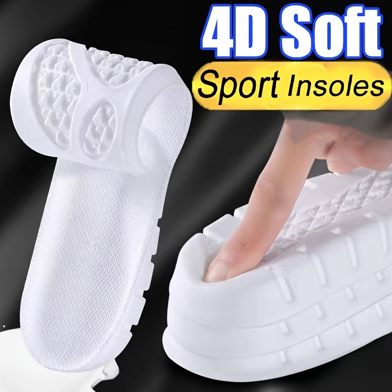 1Pair Invisible Heightening Breathable Comfortable Insoles For Women & Men