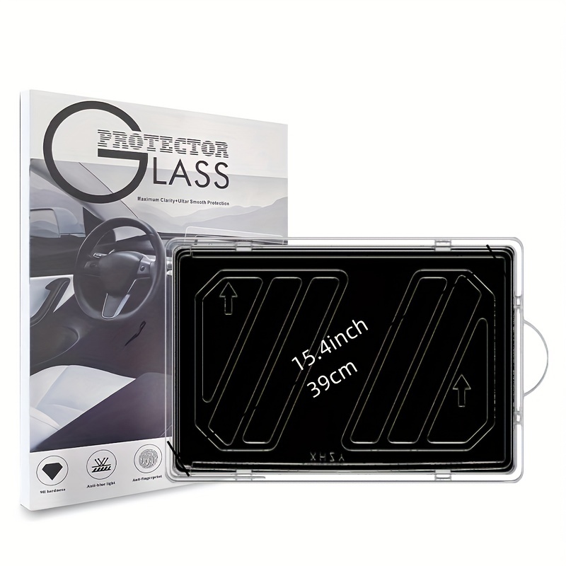  DEDC 2PCS Tesla Model Y 3 Tempered Glass Screen