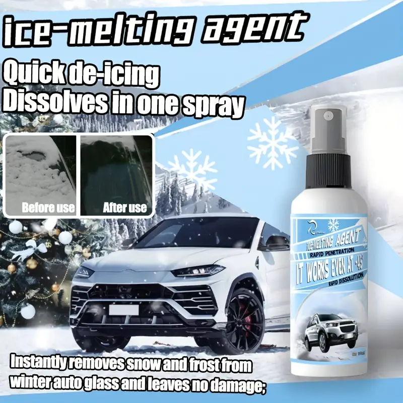 Snow melting Agent Car Deicing Melting Car Home Dual use - Temu